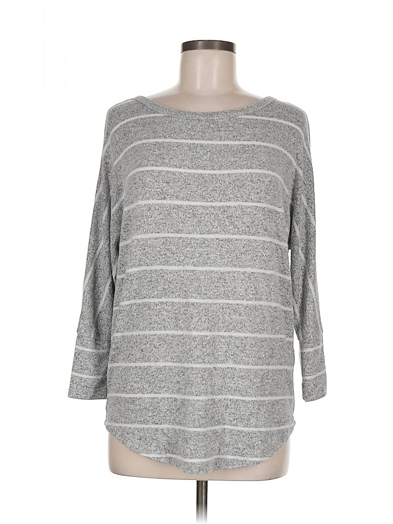 MIX BY 41 HAWTHORN Pre-owned Pullover Sweater In Gray
