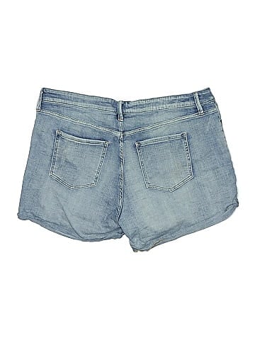 Cosmic Blue Love Denim Shorts (view 2)