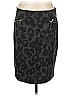 MICHAEL Michael Kors Animal Print Black Casual Skirt Size 12 (petite) - photo 1