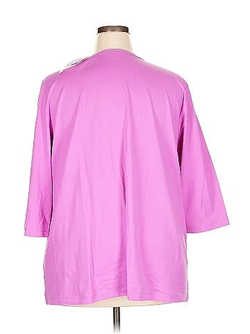 Liz & Me 3/4 Sleeve Top (view 2)