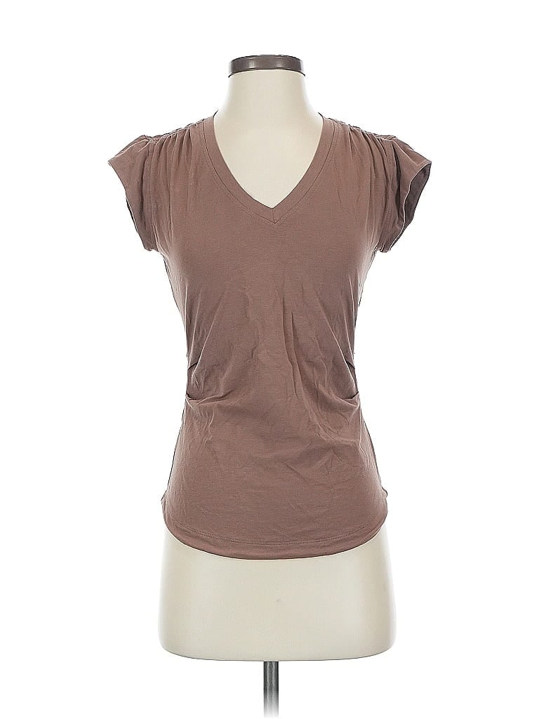 Click to view more detailed imagery on our partner's website Pre-owned Athleta Short Sleeve T-shirt In Brown