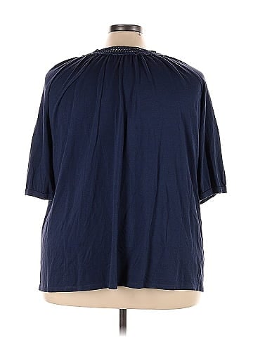 Ellos Short Sleeve Blouse (view 2)