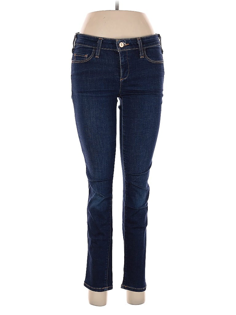 Pre-owned Pilcro And The Letterpress Jeans In Blue