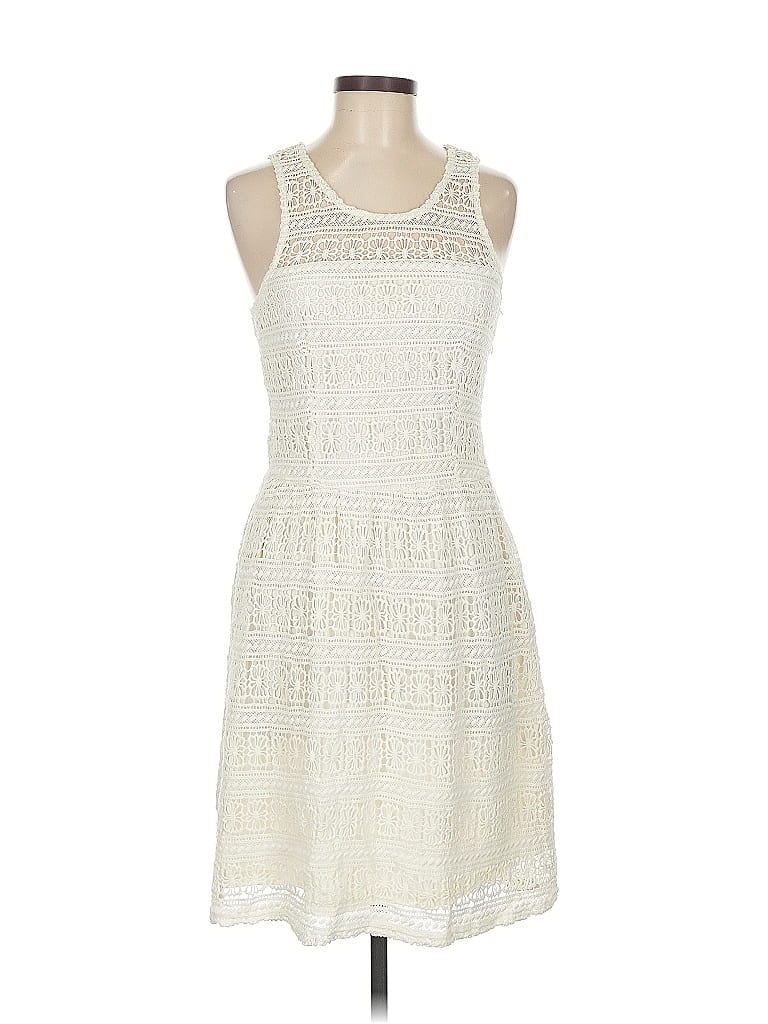 Pre-owned Maison Jules Casual Dress In White