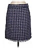 Jade Melody Tam 100% Polyester Tweed Blue Casual Skirt Size 6 - photo 1