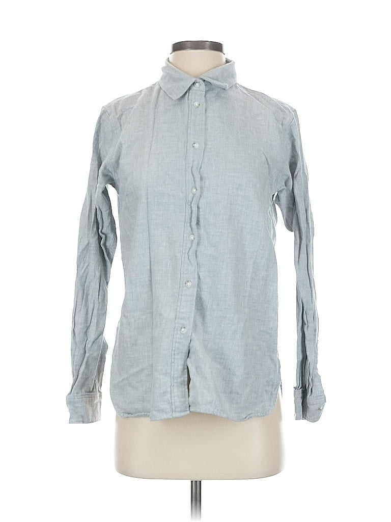 Click to view more detailed imagery on our partner's website Pre-owned Uniqlo Long Sleeve Button Down Shirt In Gray