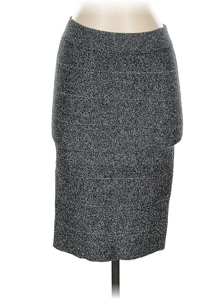 Pre-owned Bcbgmaxazria Formal Skirt In Gray