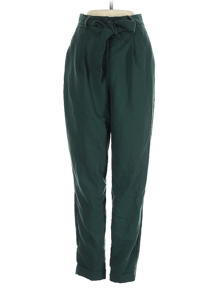 Pre-owned Asos Design Casual Pants In Green
