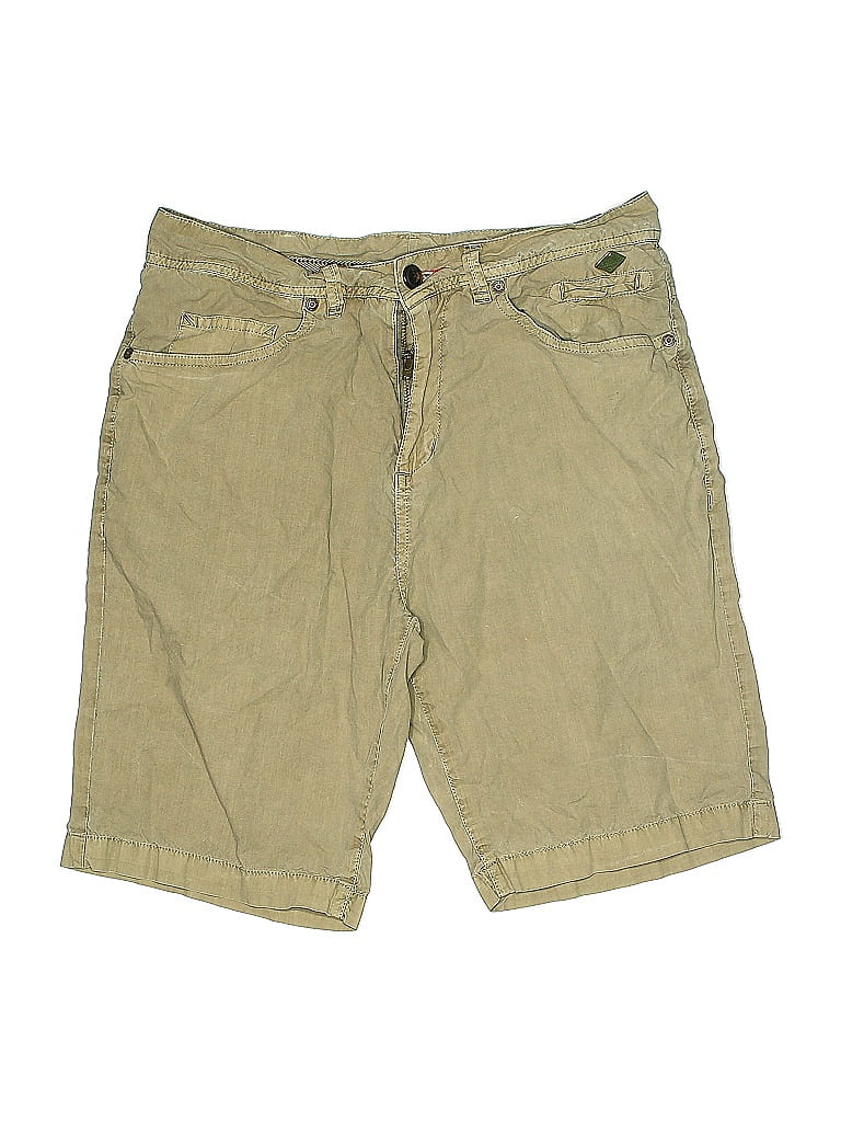 Pre-owned Adriano Goldschmied Kids'  Khaki Shorts In Brown