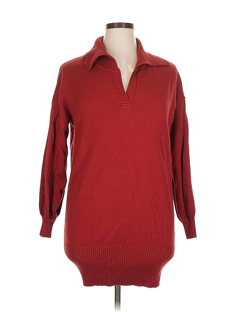 Pre-owned Unbranded Casual Dress In Red