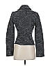 Lucky Brand 100% Cotton Chevron-herringbone Gray Blazer Size XS - photo 2