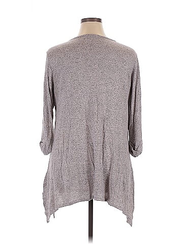 Kim & Cami Long Sleeve Henley (view 2)