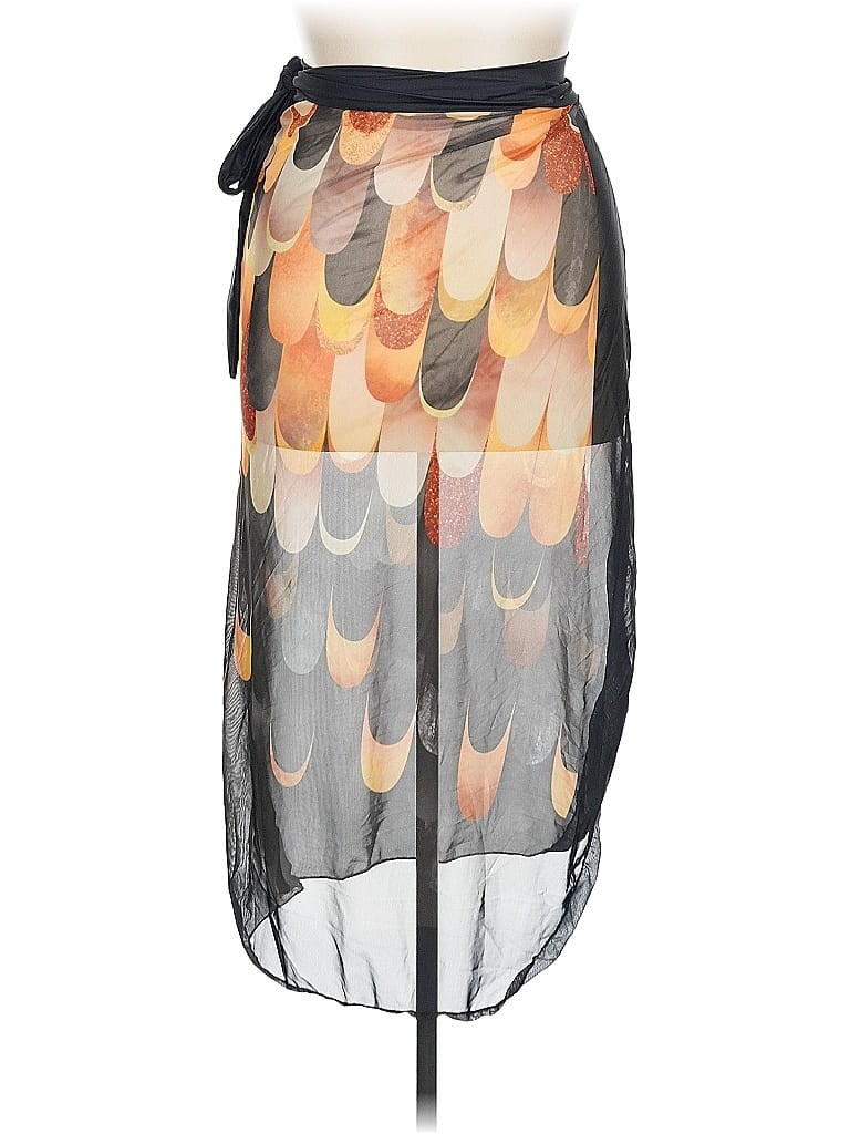 Pre-owned Unbranded Casual Skirt In Gray