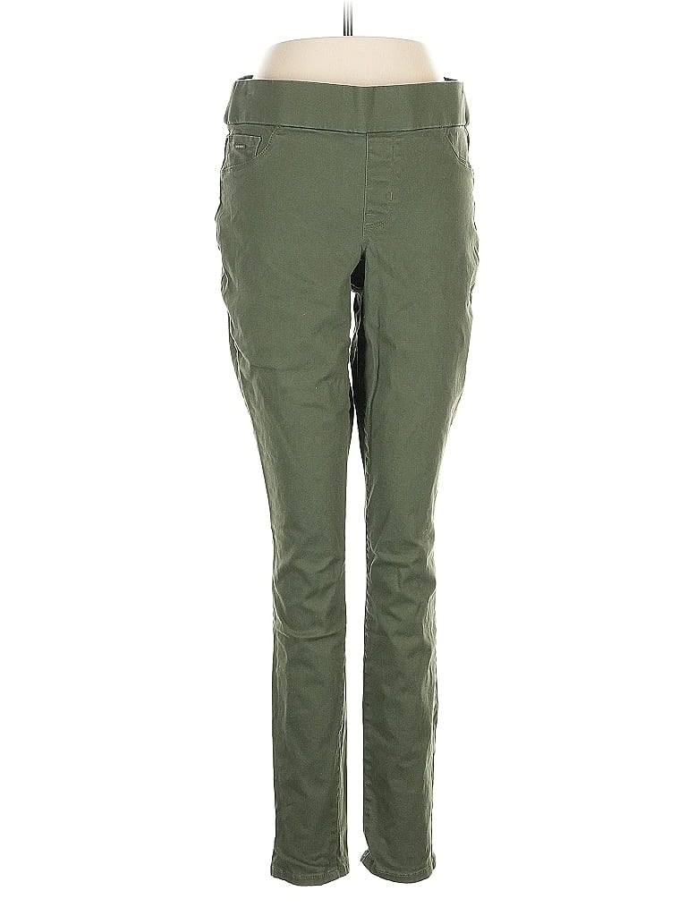 Pre-owned Nine West Casual Pants In Green
