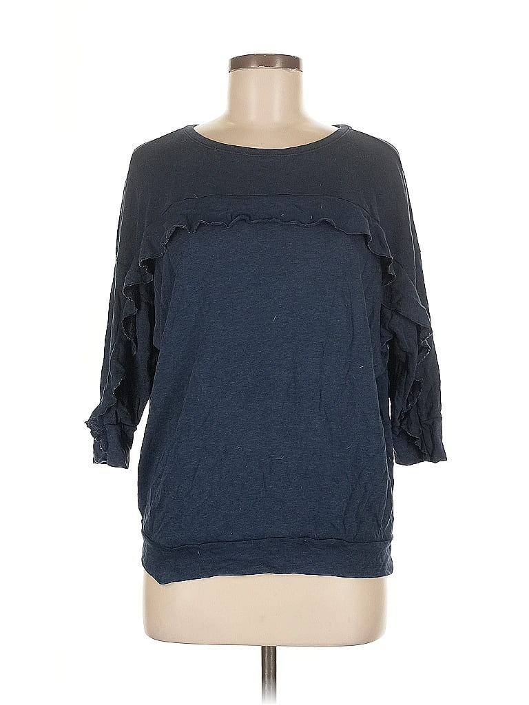 Pre-owned Express One Eleven Sweatshirt In Blue