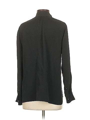 Edun Long Sleeve Silk Top (view 2)