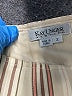 Kay Unger Stripes Ivory Tan Casual Skirt Size 2 - photo 4
