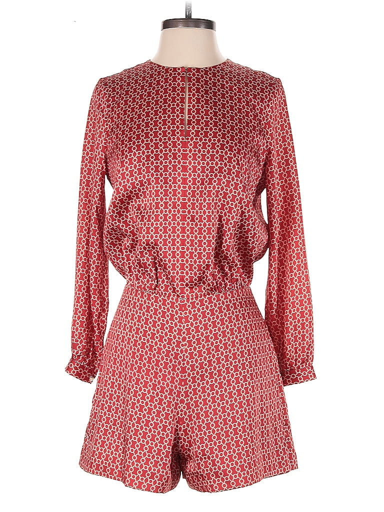 Pre-owned Alexis Romper In Red