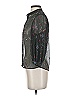 Assorted Brands Floral Gray Green 3/4 Sleeve Blouse Size S - photo 5
