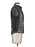 Assorted Brands Floral Gray Green 3/4 Sleeve Blouse Size S - photo 4