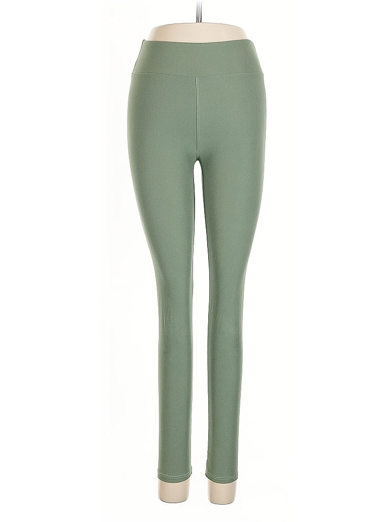 Pre-owned Lularoe Active Pants In Green