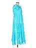 Trina Turk 100% Cotton Teal Casual Dress Size M - photo 3