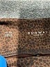 White House Black Market Animal Print Brown Active Pants Size 2S - photo 4