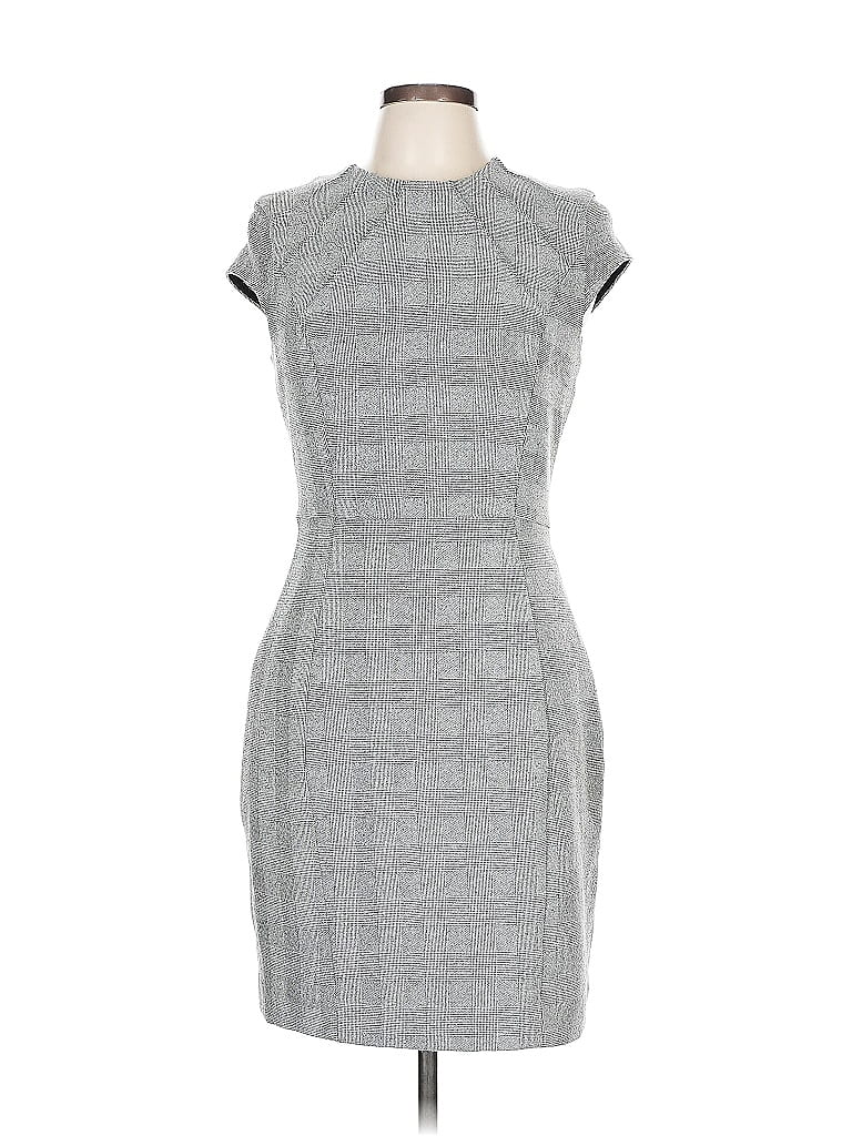 Pre-owned H&m Casual Dress In Gray