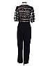 Express 100% Polyester Black Jumpsuit Size XS - photo 2