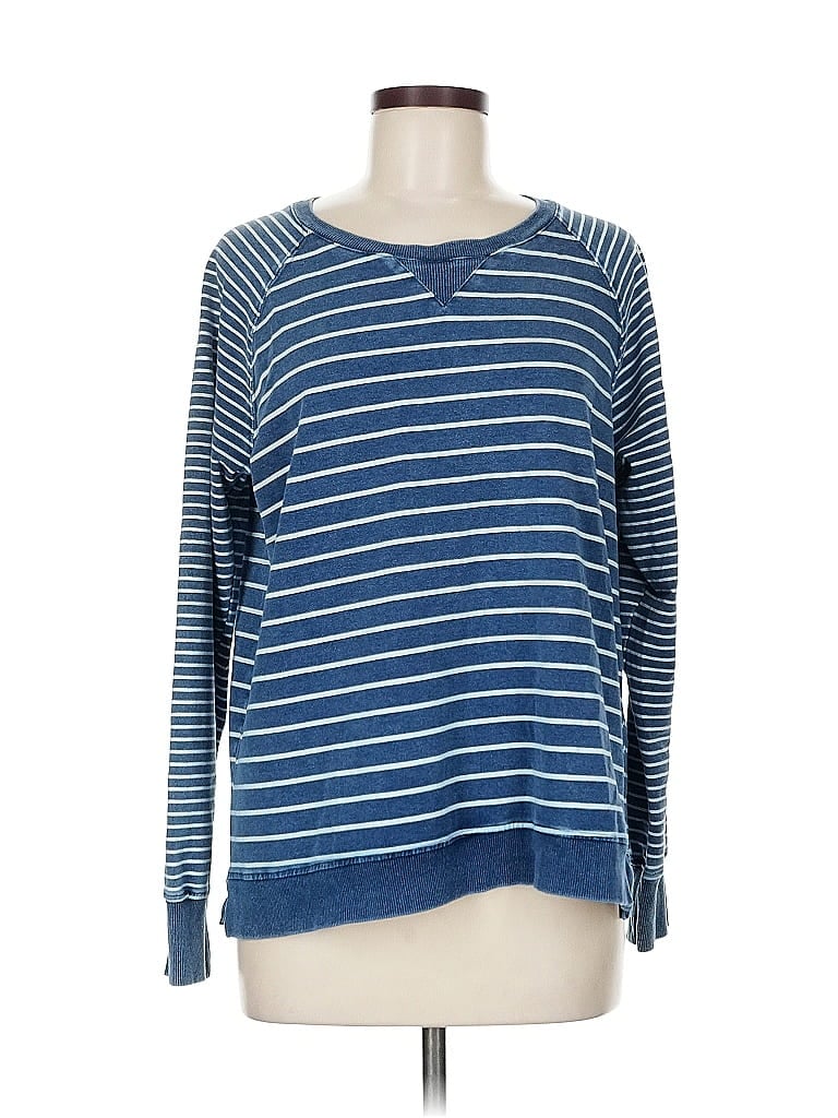 Pre-owned Jane And Delancey Pullover Sweater In Blue
