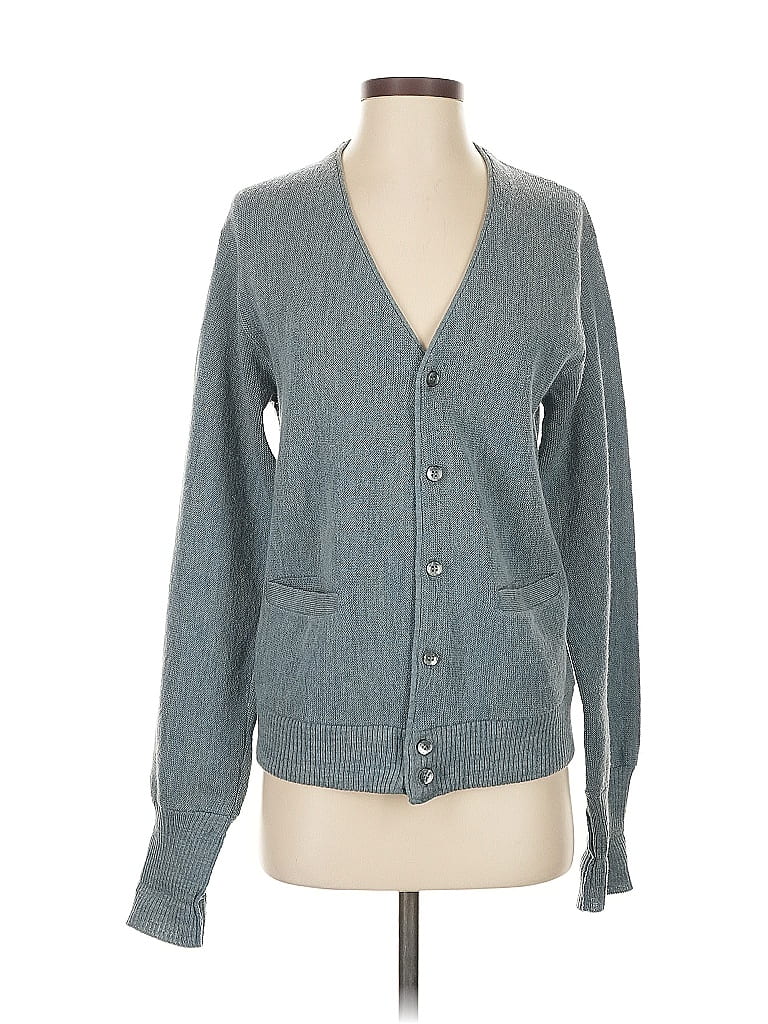 Pre-owned Heritage Cardigan Sweater In Gray