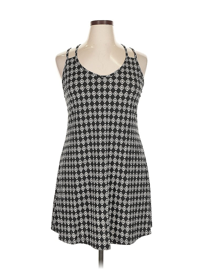 Pre-owned J Valdi Casual Dress In Gray
