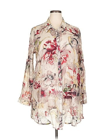 Soft Surroundings 3/4 Sleeve Blouse (view 1)