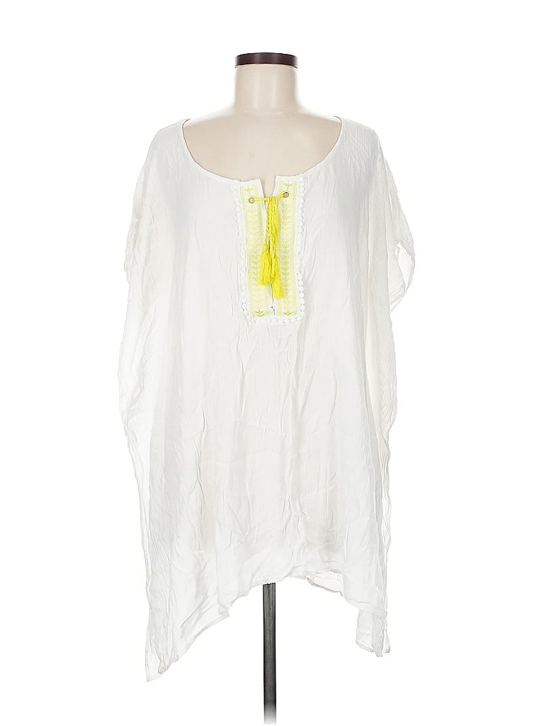 Pre-owned Xhilaration Casual Dress In White