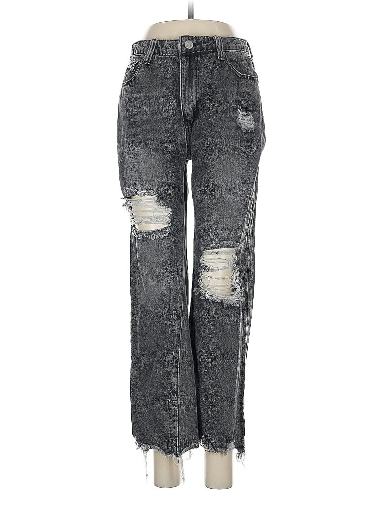 Pre-owned Blvd Jeans In Gray