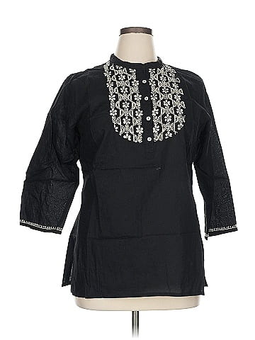 Fabindia 3/4 Sleeve Blouse (view 1)