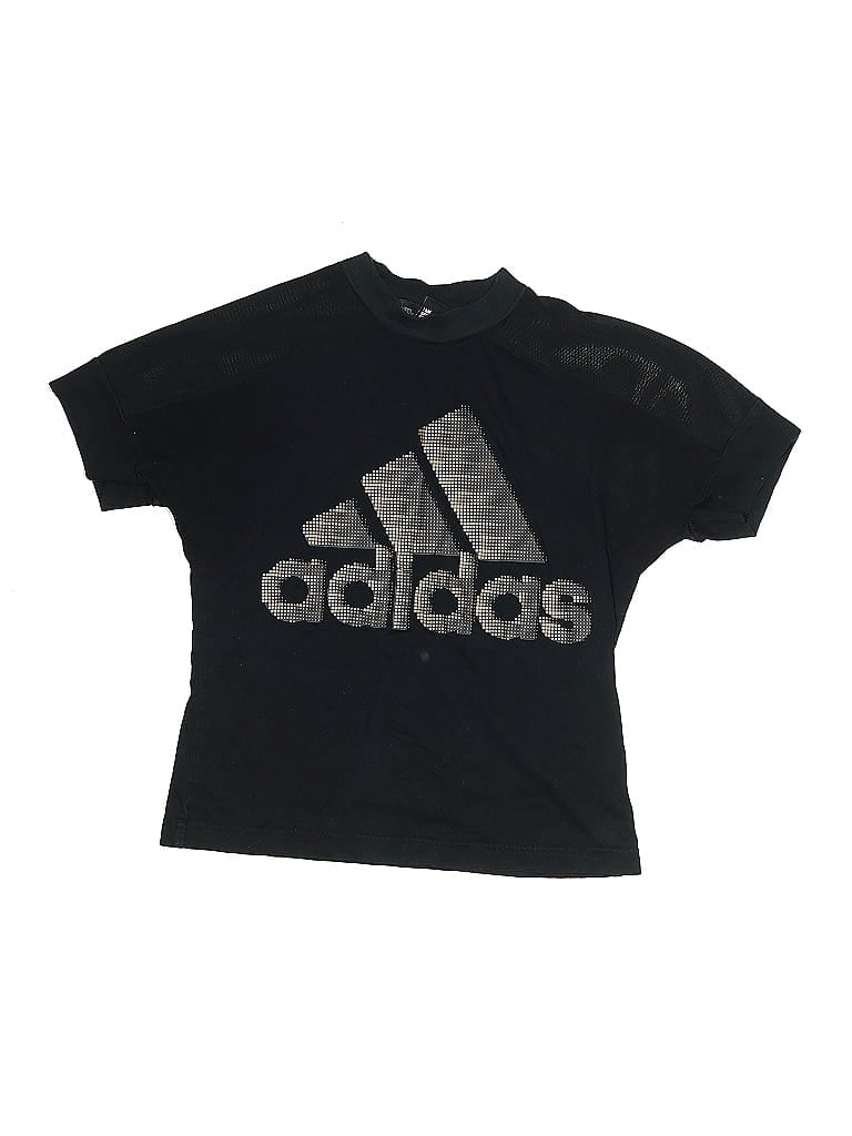 Click to view more detailed imagery on our partner's website Pre-owned Adidas Originals Kids' Active T-shirt In Black