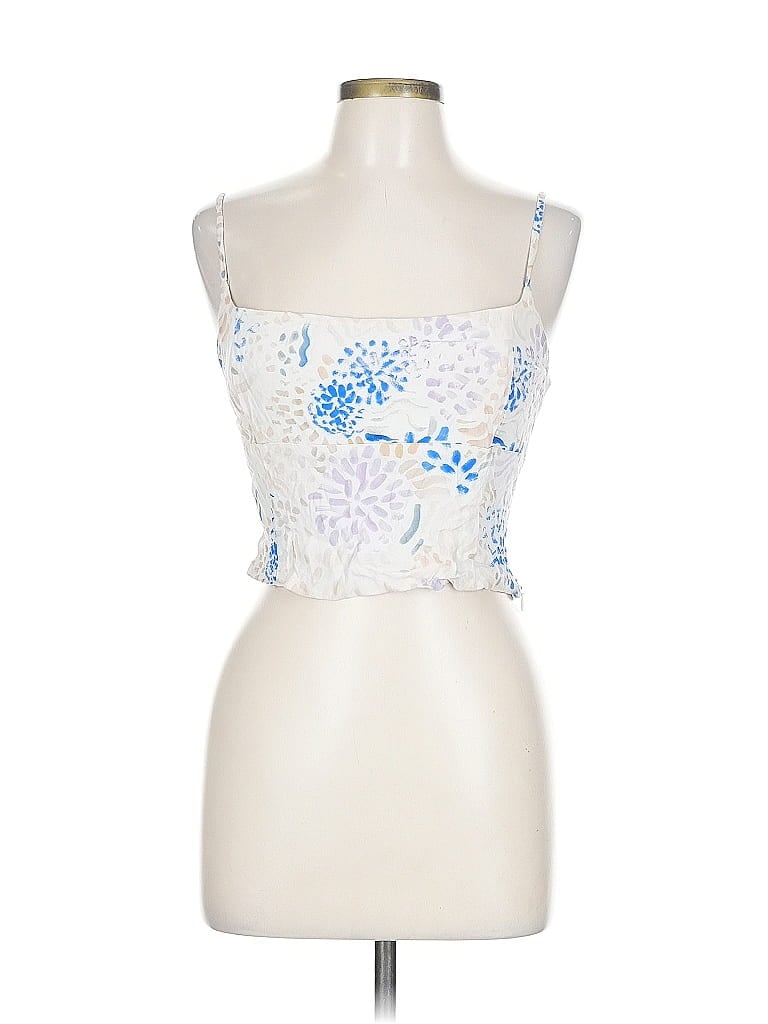 Pre-owned Wilfred Sleeveless Blouse In White