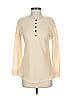 Assorted Brands Ivory Long Sleeve Polo Size XS - photo 1