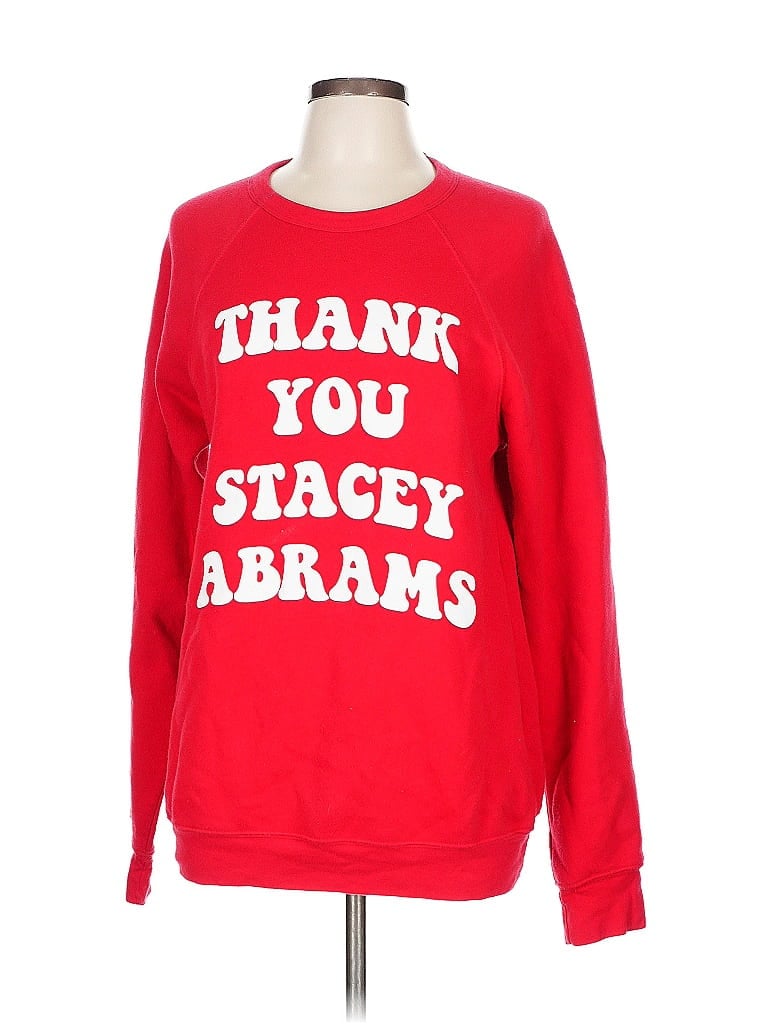 Pre-owned Assorted Brands Sweatshirt In Red