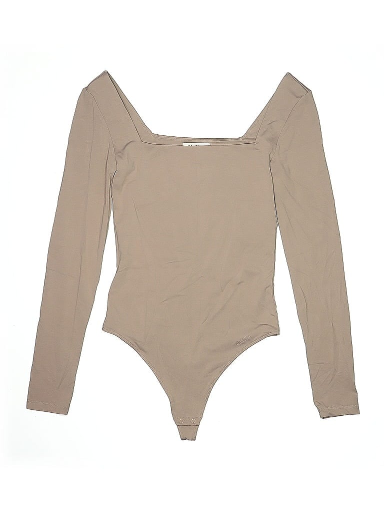 Pre-owned Contour Bodysuit In Brown
