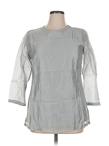 Fabindia 3/4 Sleeve Top (view 1)