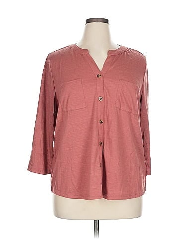 Kate Park 3/4 Sleeve Blouse (view 1)