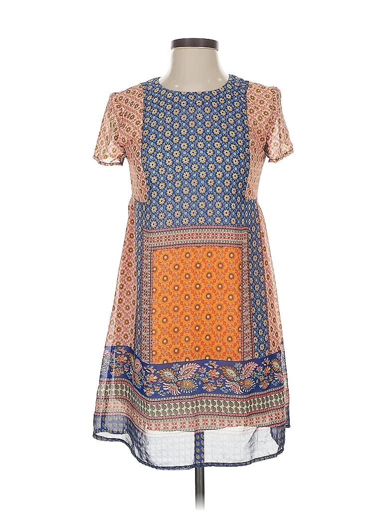 Pre-owned Speechless Casual Dress In Orange