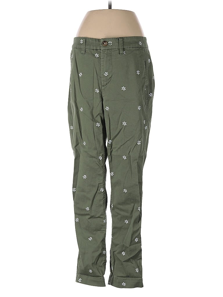 Pre-owned J.crew Factory Store Cargo Pants In Green