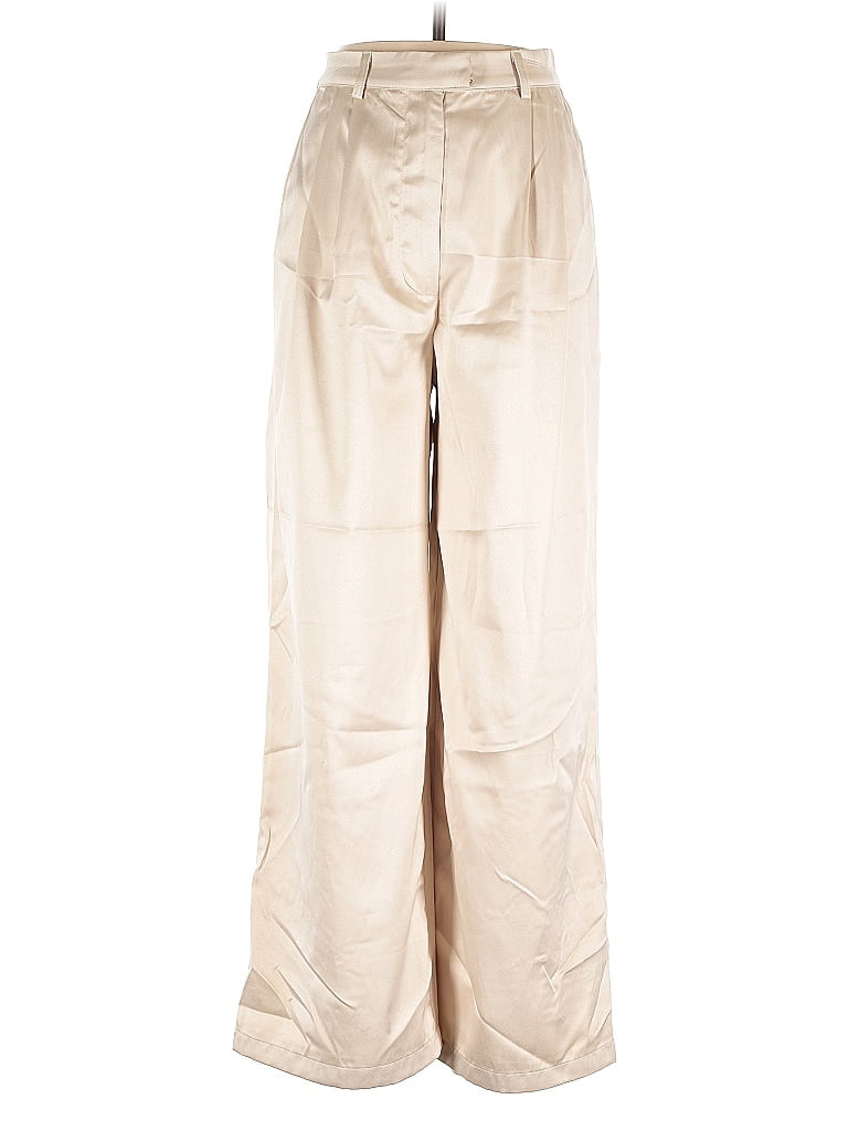 Pre-owned Princess Polly Casual Pants In Gold