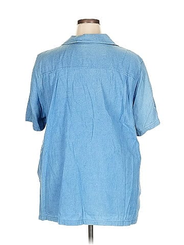 Liz & Me Short Sleeve Button-Down Shirt (view 2)