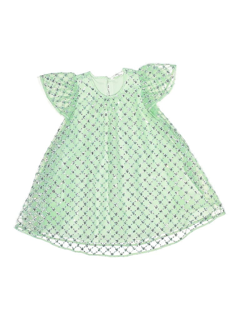 Pre-owned M&s Kids' Dress In Green