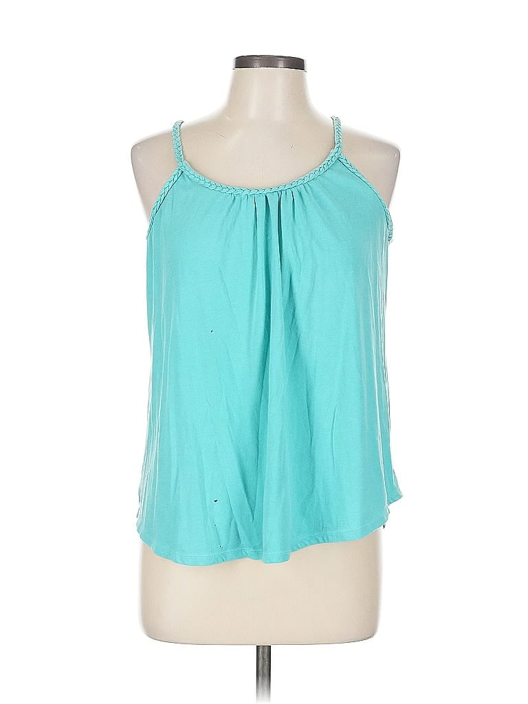Pre-owned Sonoma Goods For Life Sleeveless Blouse In Blue