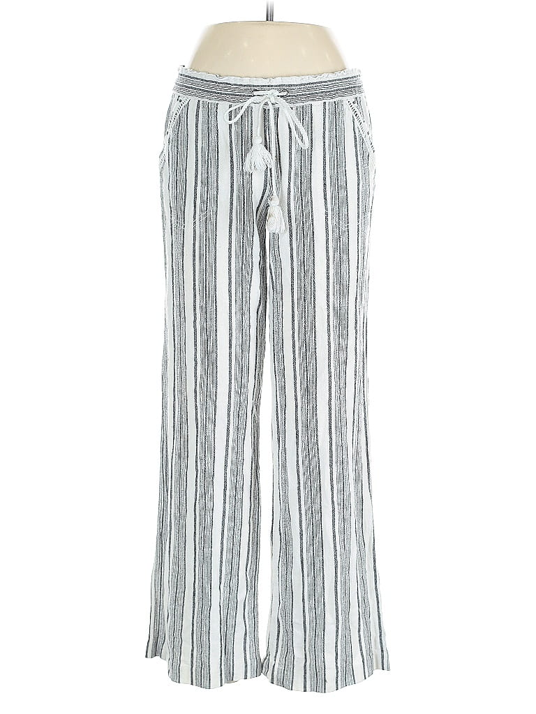 Pre-owned Jolt Linen Pants In Silver